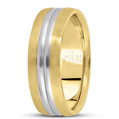 Convex Center Basic Designer Wedding Ring  - view 4 thumbnail