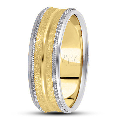Concave Basic Design Wedding Band  - main view thumbnail