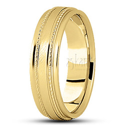 Step Edge Basic Design Wedding Band  thumbnail 3