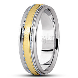 Step Edge Basic Design Wedding Band  thumbnail 4