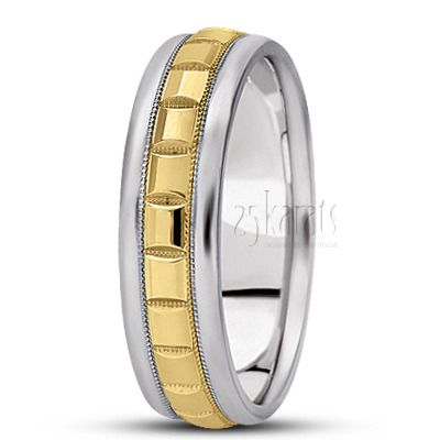 Milgrain Basic Design Wedding Ring  - main view