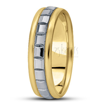 Milgrain Basic Design Wedding Ring  - view 4 thumbnail