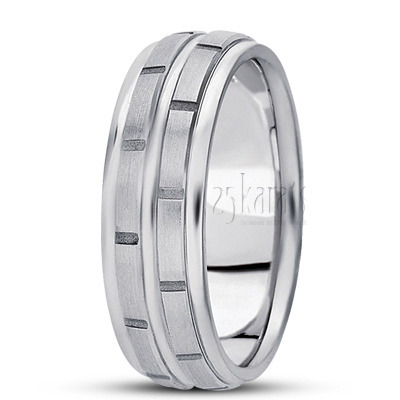 Stylish Basic Design Wedding Ring  - view 2 thumbnail