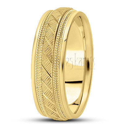 Modern Basic Design Wedding Ring  - view 3 thumbnail