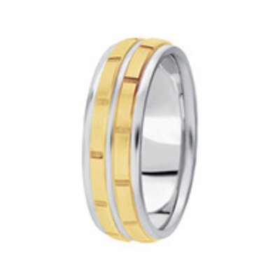 Stylish Basic Design Wedding Ring  - view 3 thumbnail