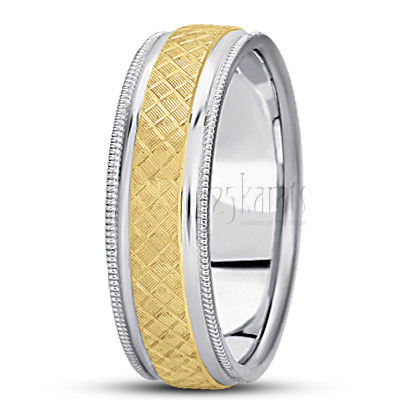 Exclusive Basic Carved Wedding Ring  - main view thumbnail