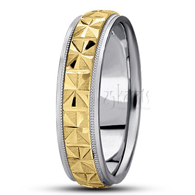 Symmetrical Basic Designer Wedding Band  - main view thumbnail