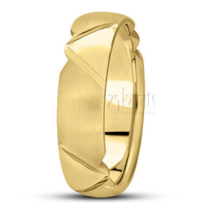 Symmetrical Designer Wedding Ring 