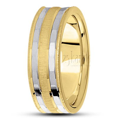 Sturdy Basic Designer Wedding Band - main view