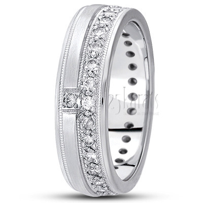 Traditional Diamond Wedding Ring 4 - view 2 thumbnail