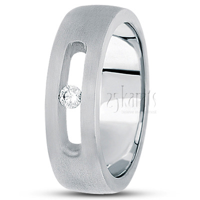 Channel Set Diamond Wedding Ring 2 - main view