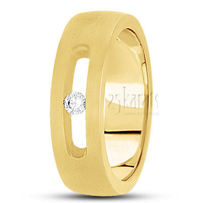 Channel Set Diamond Wedding Ring 2 - view 2