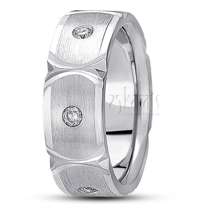Chic Diamond Wedding Ring 1 - main view