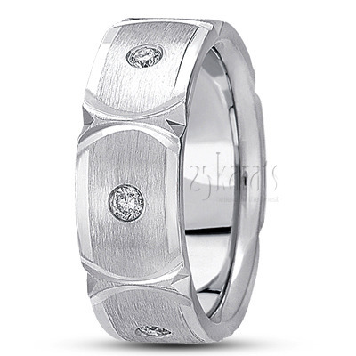 Chic Diamond Wedding Ring 1 - main view thumbnail