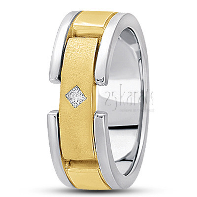 Sturdy Diamond Wedding Ring 1 - main view thumbnail
