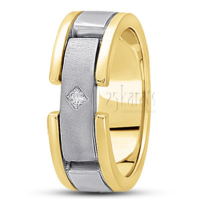 Sturdy Diamond Wedding Ring 1 - view 4