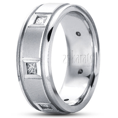 Traditional Diamond Wedding Band 2 - main view thumbnail