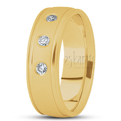 Traditional Diamond Wedding Ring 5 - view 3 thumbnail