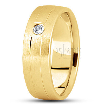 Chic Diamond Wedding Band 1 - view 3 thumbnail