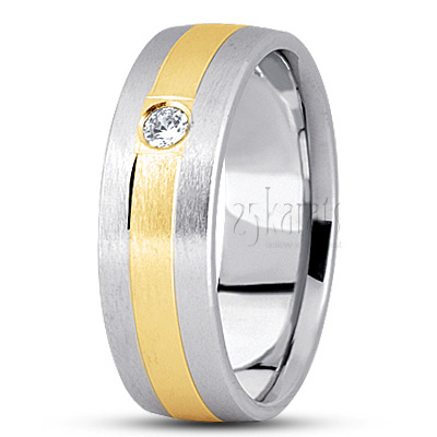 Chic Diamond Wedding Band 1 - main view