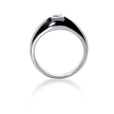 0.75 ct. Solitaire Diamond Men's Ring thumbnail 2