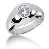 1.00 ct. Solitaire Diamond Men's Ring