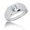 1.00 ct. Solitaire Diamond Men's Ring