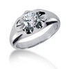 0.75 ct. Solitaire Diamond Men's Ring 
