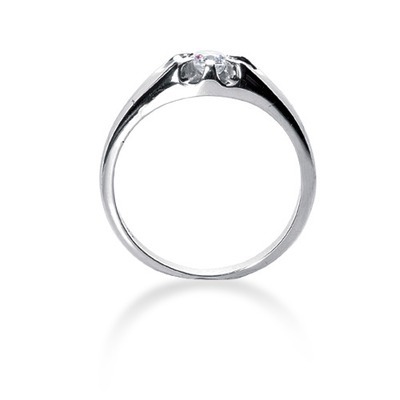 1.00 ct. Solitaire Diamond Men's Ring  thumbnail 2