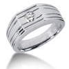0.35 ct. Solitaire Diamond Men's Ring