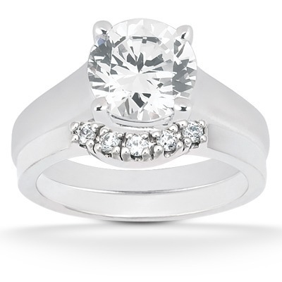 0.06 ct. Diamond Bridal Ring 1 thumbnail 1