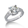 Round Cut Antique Diamond Bridal Ring (0.20 ct. t.w.)