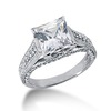 Pave Set Antique Diamond Engagement Ring (0.42 t.c.w.)
