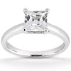 Princess Cut Prong Set Diamond Engagement Ring (0.06 t.c.w.)