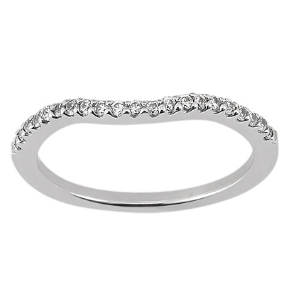 0.12 ct. Diamond Bridal Wedding Band