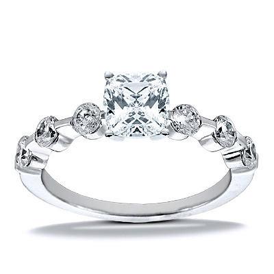 Semi mount Diamond Bridal Ring (0.60 t.c.w.) thumbnail 23