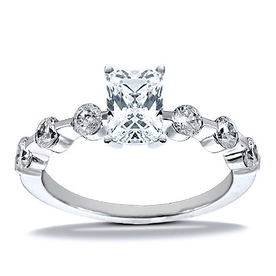 Semi mount Diamond Bridal Ring (0.60 t.c.w.) - view 16