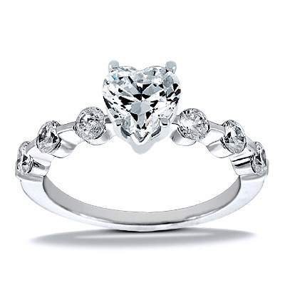 Semi mount Diamond Bridal Ring (0.90 t.c.w.) thumbnail 21
