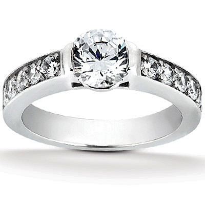 Round cut Diamond Engagement Ring (0.50 ct. tw.) thumbnail 1