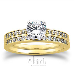 0.14 ct. Diamond Bridal Ring thumbnail 6