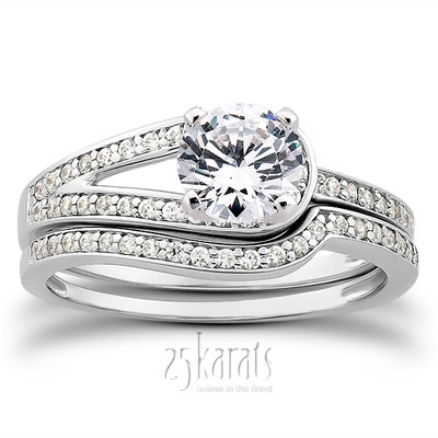 0.10 ct. tw. Diamond Bridal Ring thumbnail 5