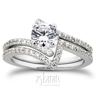 0.26 ct. Diamond Bridal Ring thumbnail 5