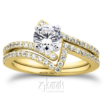0.26 ct. Diamond Bridal Ring thumbnail 6