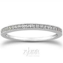 0.11 ct. Diamond Bridal Ring