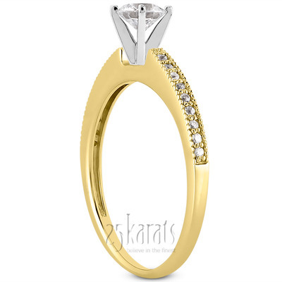 0.11 ct. Diamond Bridal Ring thumbnail 4