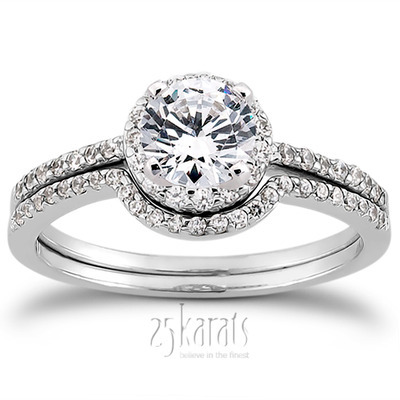 0.12 ct. tw. Diamond Bridal Ring thumbnail 5