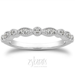 0.13 ct. Diamond Bridal Ring thumbnail 1