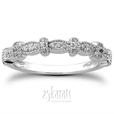 0.18 ct. Diamond Bridal Ring