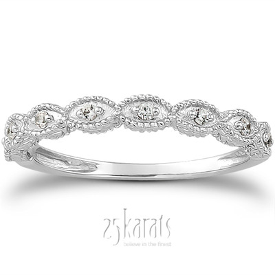 0.08 ct. Diamond Bridal Ring