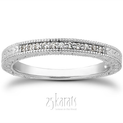 0.08 ct. Diamond Bridal Ring